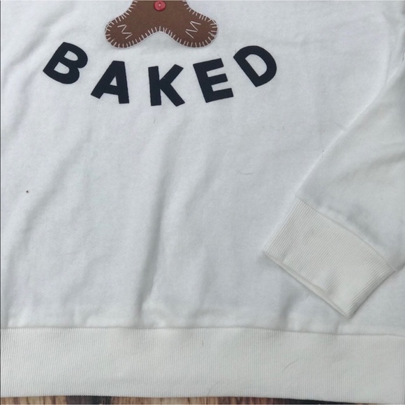 << Funny Gingerbread Man Christmas Sweater >> - Picture 4 of 7